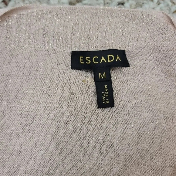 Escada Lightweight Shiny Layerd Sweather - Picture 7 of 13